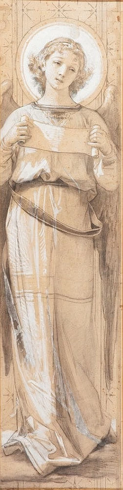 Studio per figura allegorica
